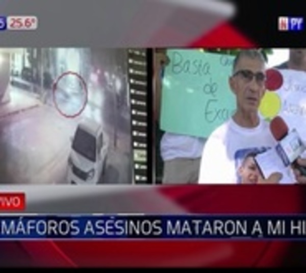 Exigen justicia para motociclista arrollado por un bus - Paraguay.com