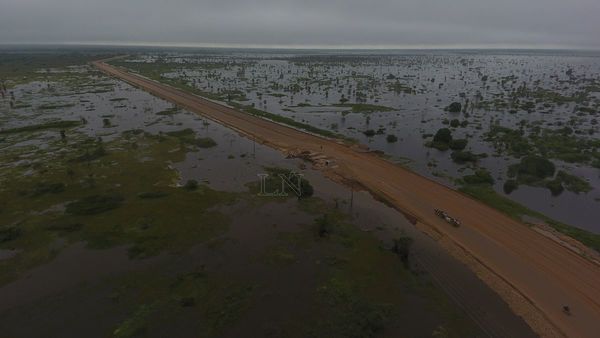 Alberdi continúa aislada por crecida del río | Paraguay en Noticias