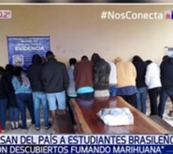 Expulsarán a estudiantes brasileños por fumar marihuana - Paraguay.com