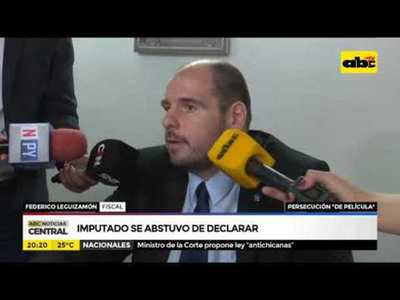 Protagonista del “escape de película” no declaró - Tv - ABC Color