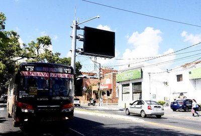 Los seis paneles de tránsito en Capital siguen apagados - Edicion Impresa - ABC Color