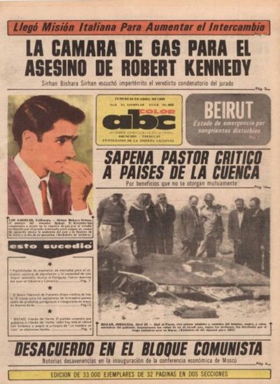 24 de abril de 1969 - Un Dia Como Hoy - ABC Color