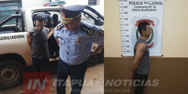 DETIENEN A SUP. ABUSADOR DE MENORES EN MARÍA AUXILIADORA.