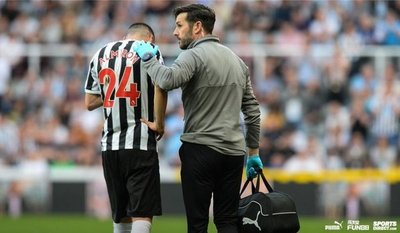 Newcastle confirma lesión de Almirón - Deportes - ABC Color
