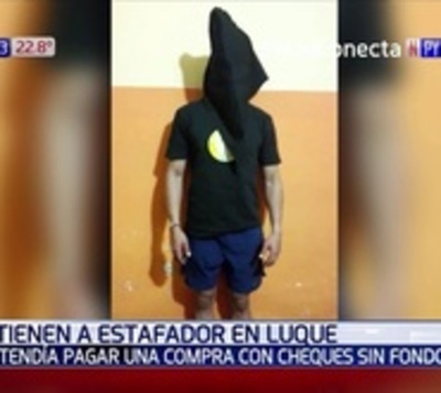 Presunto estafador fue detenido por la Policía en Luque - Paraguay.com