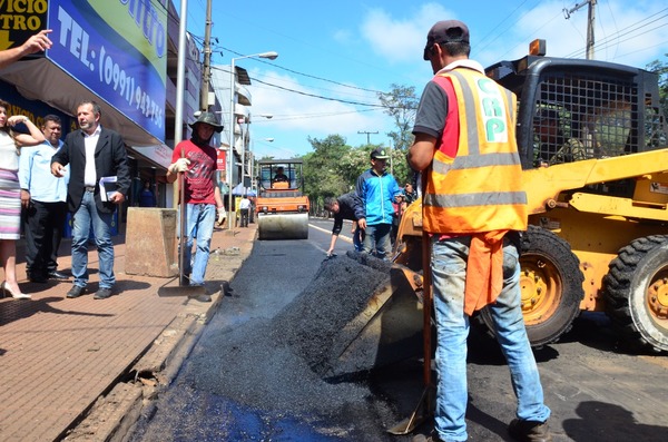 Obras de bacheo alcanzan el 70%, afirman