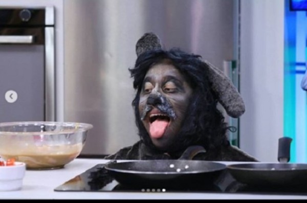 Puky, el perro de Telembopi visitó la casa de Sanie López Garelli