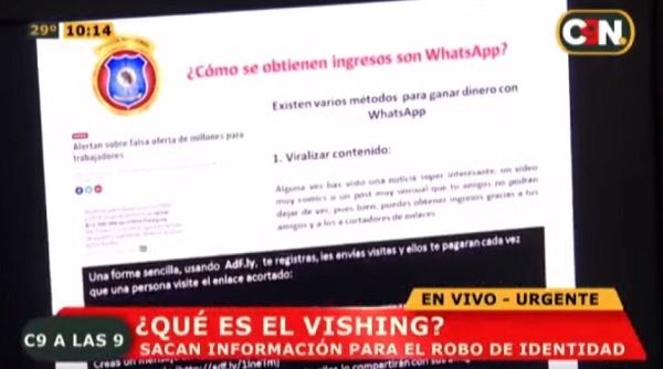 Alertan sobre nueva modalidad de estafa a través de WhatsApp