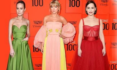 Brie Larson, Taylor Swift y Emilia Clarke asistieron a la gala de la revista Time