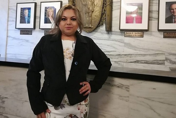 La trans Yren Rotela se vistió de María Magdalena