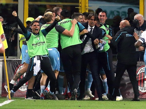 Lazio elimina al Milan y avanza a la final de la Copa Italia