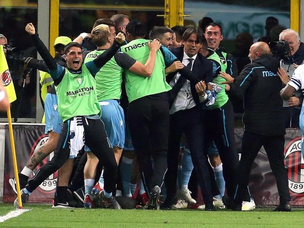 Lazio elimina al Milan y avanza a la final de la Copa Italia