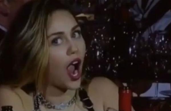 La 'cara de resaca' de Miley Cyrus tras la premiere de 'Avengers: Endgame' - C9N