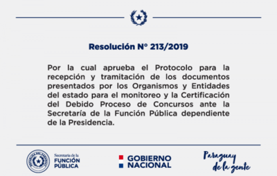 La SFP emite el protocolo para la tramitación del Certificado del Debido Proceso de Concursos