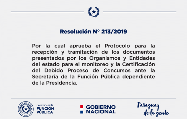 La SFP emite el protocolo para la tramitación del Certificado del Debido Proceso de Concursos