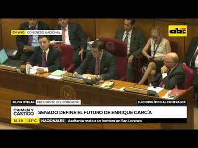 Contralor renunció durante juicio - Tv - ABC Color