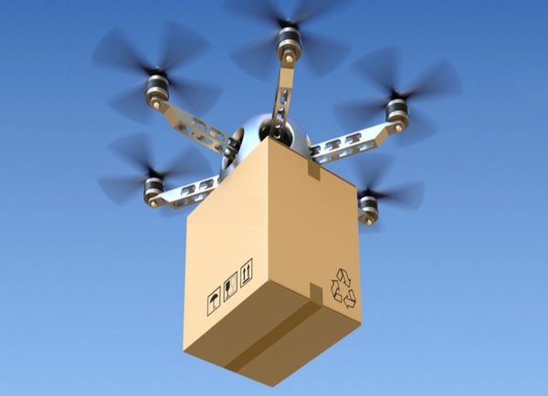 Compañía entregará paquetes en drones