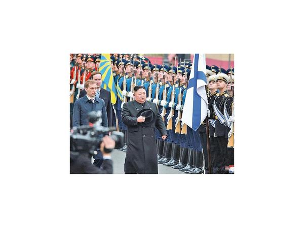 Kim se encuentra en Rusia para cumbre con presidente Putin