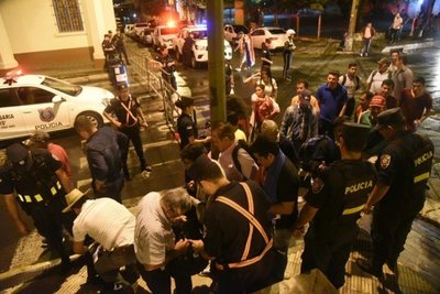 Intenso control en el centro | Paraguay en Noticias 