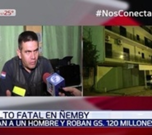 Delincuentes asesinan a un hombre y se llevan G. 120 millones - Paraguay.com