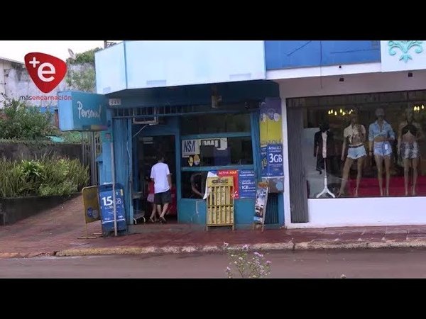 ROBAN EN UN COMERCIO EN PLENO CENTRO DE OBLIGADO