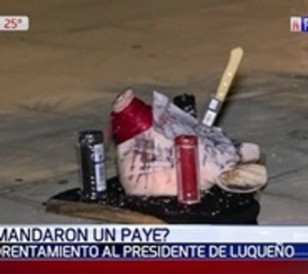 Con cabeza de chancho y un cuchillo: Amenazan a directivos de Luqueño - Paraguay.com