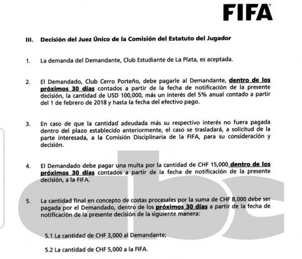 La demanda que recibe el Ciclón - Deportes - ABC Color