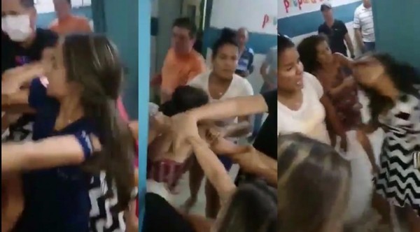 Mujeres convierten hospital en un ring de “lucha libre” - ADN Paraguayo