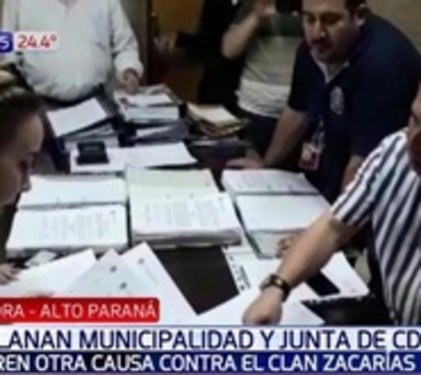 Allanan Municipalidad de CDE en nueva causa contra los Zacarías - Paraguay.com