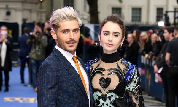 Zac Efron y Lily Collins asistieron la premiere europea de “Extremely Wicked” en Londres