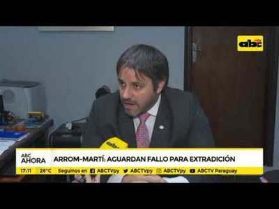 Caso Arrom-Martí: Aguardan fallo de Conare para extradición - Tv - ABC Color