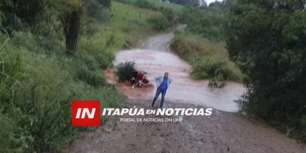 Lluvia, desborde de un arroyo  y 4 personas arrastradas: niña  de 13 años muere ahogada | Paraguay en Noticias 