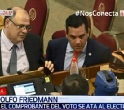 Rodolfo Friedmann: "Comprobante de voto fortalecerá corrupción" - Paraguay.com