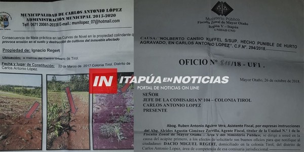 DENUNCIA QUE SU VECINO ESTÁ CONTAMINANDO SU NACIENTE Y NADIE HACE NADA