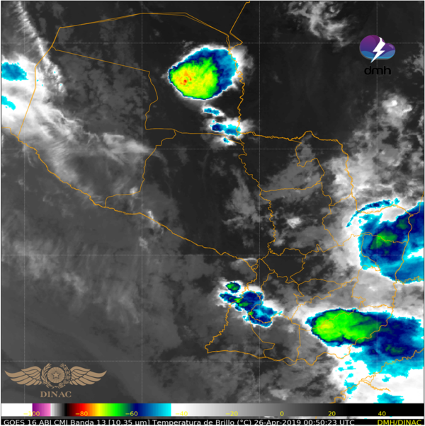 Persiste alerta de tormentas para doce departamentos - ADN Paraguayo