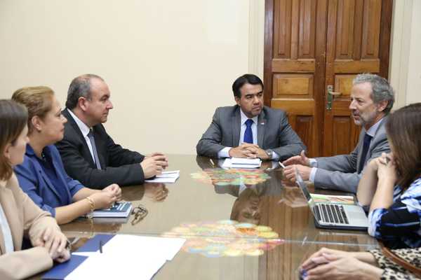 Hacienda coordina trabajos con la Unión Europea y el MEC - ADN Paraguayo