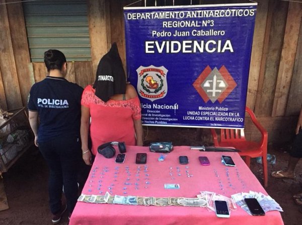Detienen en Pedro Juan a una microtraficante - Edicion Impresa - ABC Color