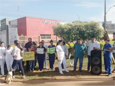 Paro en Hospital roseño: Pacientes retornan a sus casas sin consultar