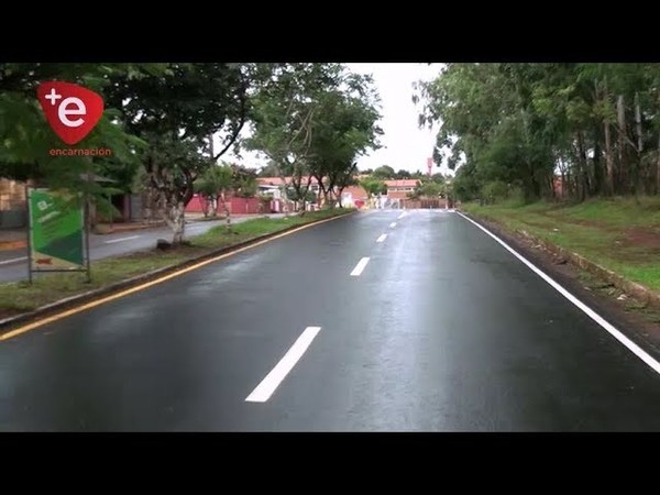 OBRAS DE ASFALTADO EN EL B° SAN PEDRO DE ENCARNACIÓN