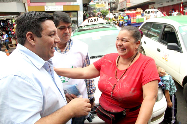Teddy proyecta un plan para mejorar seguridad en el microcentro de CDE