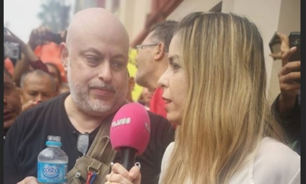 Belén Bogado: “Hoy no solo vine a trabajar, vine también como paraguaya a manifestarme”