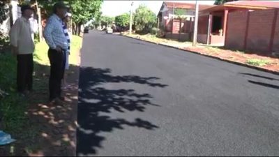 Tras varios reclamos, culmina obra de avenida Amambay en Pdte. Franco - ADN Paraguayo