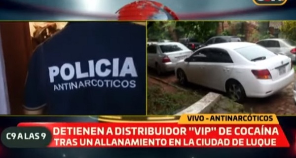 Bernardino Caballero cae por "distribución VIP" de droga