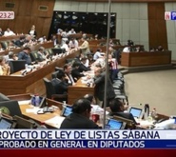 Diputados aprobaron ley de desbloqueo de listas con modificaciones - Paraguay.com