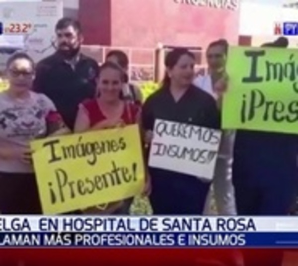 Hospital de Santa Rosa en paro por falta de insumos - Paraguay.com