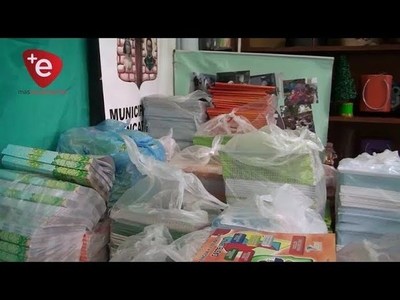 ENTREGAN 10.000 LIBROS A ESCUELAS VULNERABLES