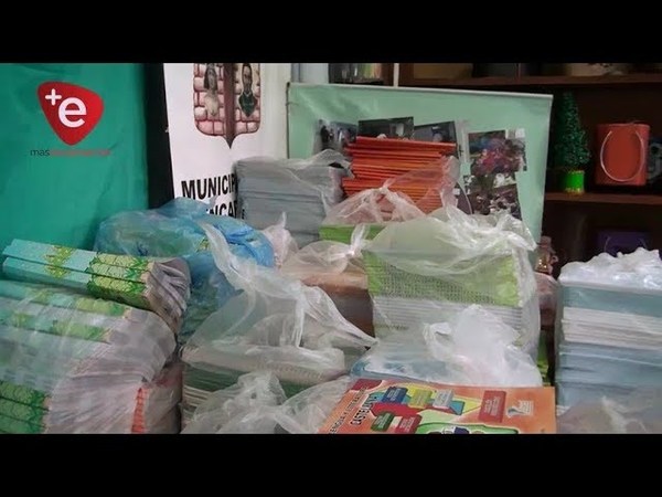 ENTREGAN 10.000 LIBROS A ESCUELAS VULNERABLES