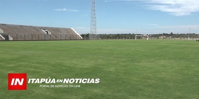 CONSTRUCCIÓN DE ESTADIO DE LA LIGA ENCARNACENA EN ETAPA FINAL.