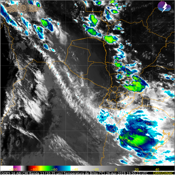 Alerta de tormentas para seis departamentos - ADN Paraguayo