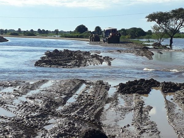 Empeora situación de la ruta en Alberdi - Nacionales - ABC Color